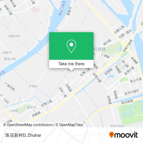 珠花新村D map