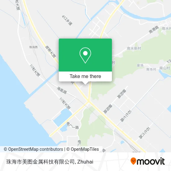 珠海市美图金属科技有限公司 map