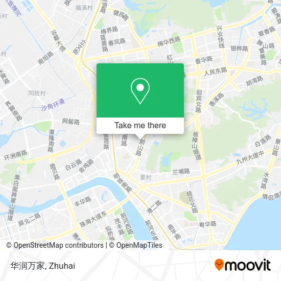 华润万家 map