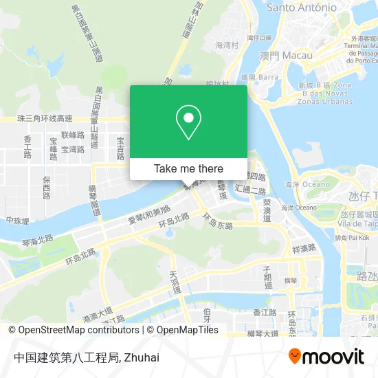 中国建筑第八工程局 map