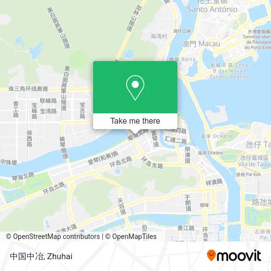中国中冶 map