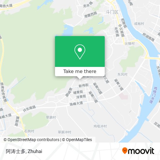 阿涛士多 map