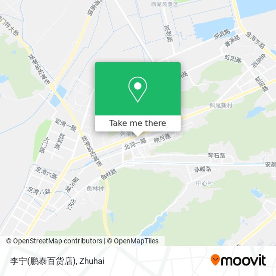 李宁(鹏泰百货店) map