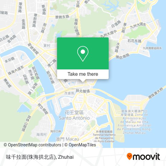 味千拉面(珠海拱北店) map