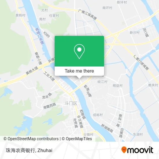 珠海农商银行 map