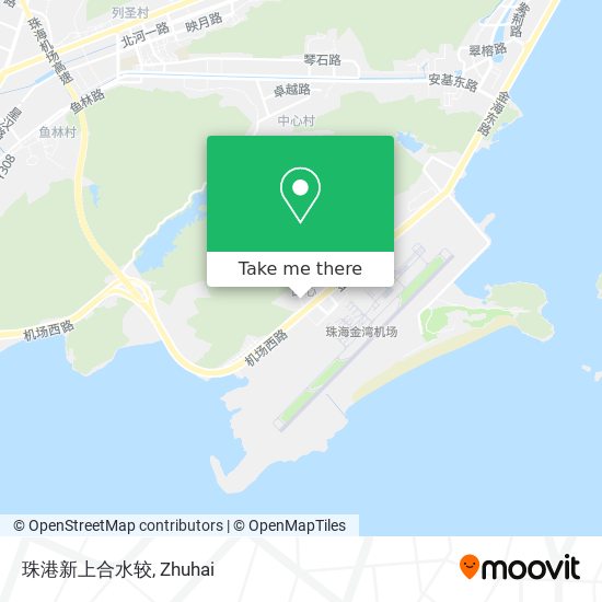 珠港新上合水较 map