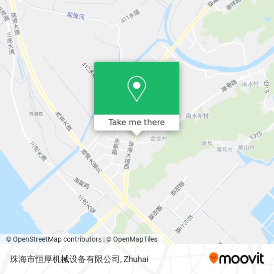 珠海市恒厚机械设备有限公司 map