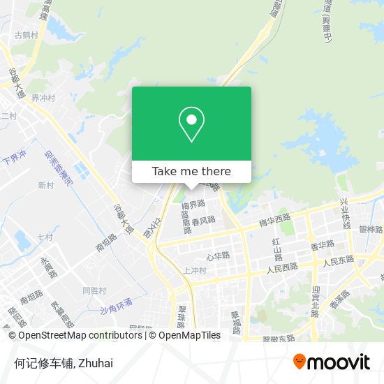 何记修车铺 map