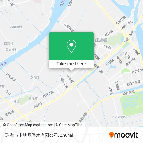 珠海市卡地尼香水有限公司 map