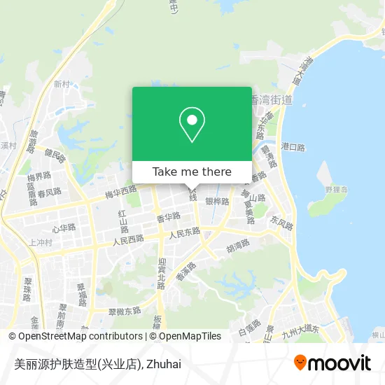美丽源护肤造型(兴业店) map