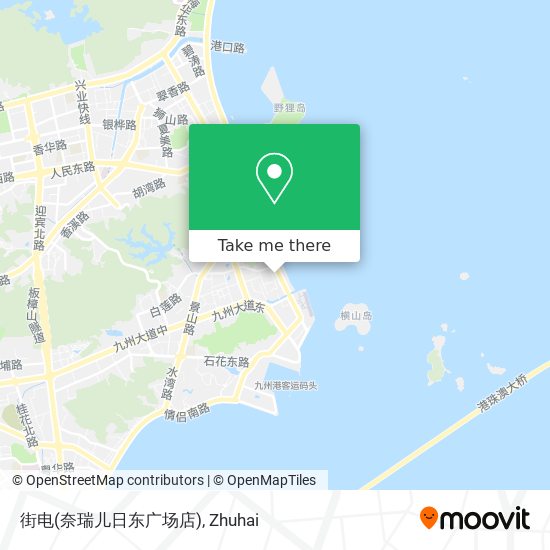 街电(奈瑞儿日东广场店) map