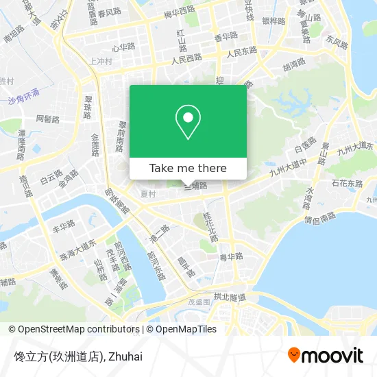 馋立方(玖洲道店) map