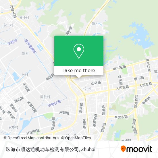 珠海市顺达通机动车检测有限公司 map