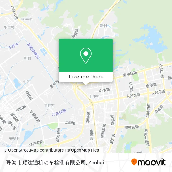 珠海市顺达通机动车检测有限公司 map
