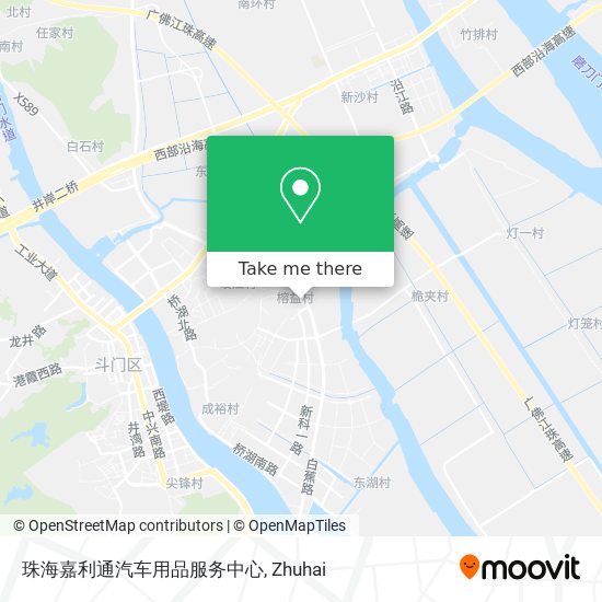珠海嘉利通汽车用品服务中心 map