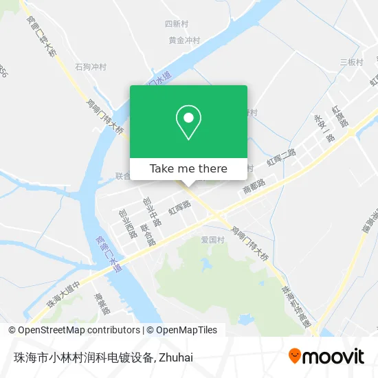 珠海市小林村润科电镀设备 map