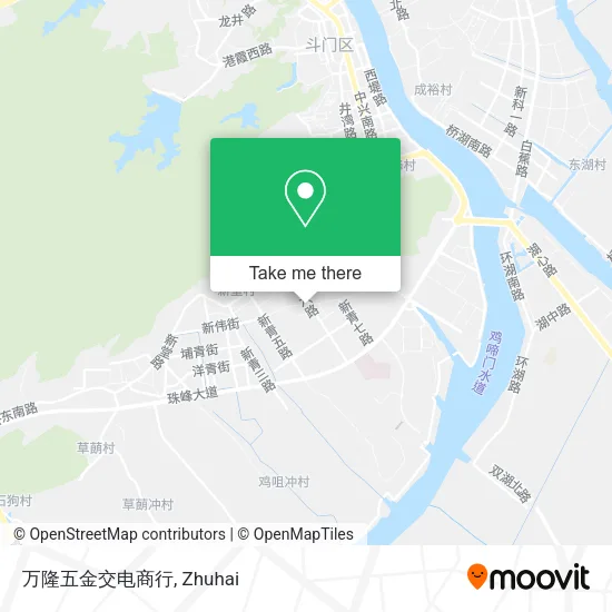 万隆五金交电商行 map