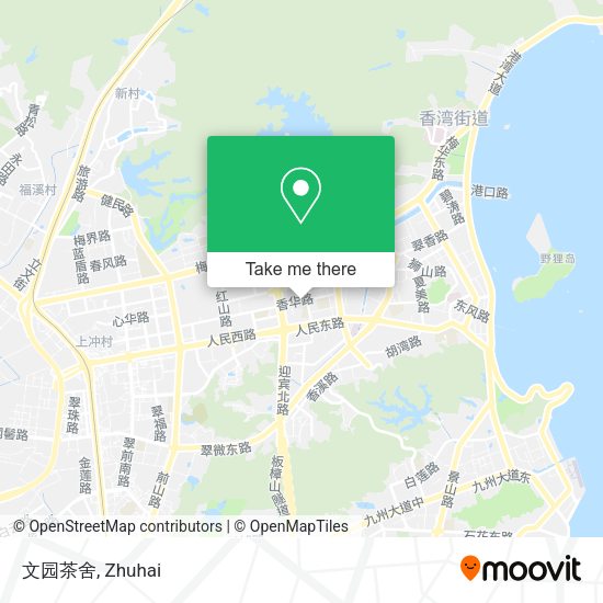 文园茶舍 map