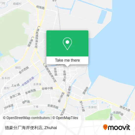 德豪分厂海岸便利店 map