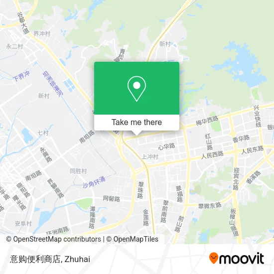 意购便利商店 map