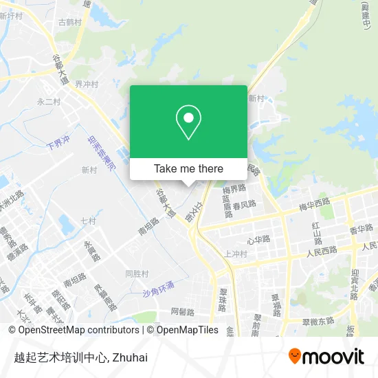 越起艺术培训中心 map