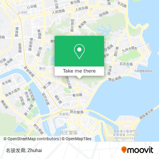 名骏发廊 map