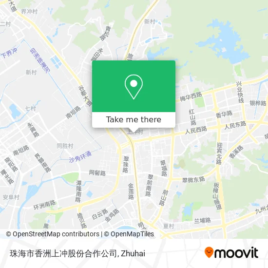 珠海市香洲上冲股份合作公司 map