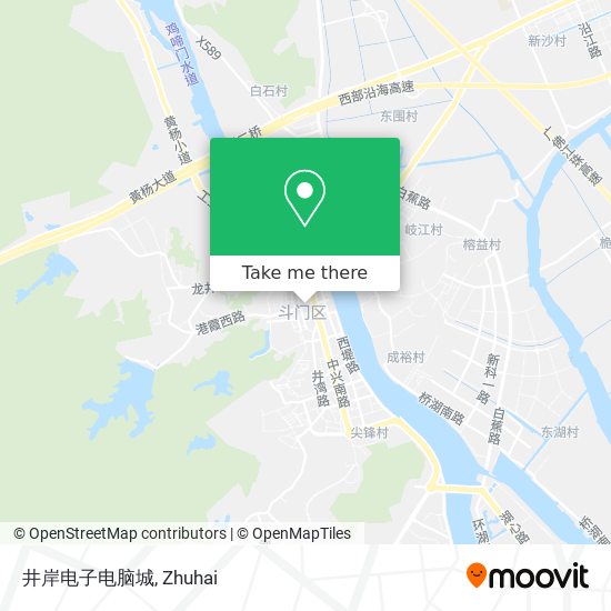 井岸电子电脑城 map