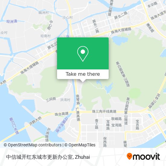 中信城开红东城市更新办公室 map