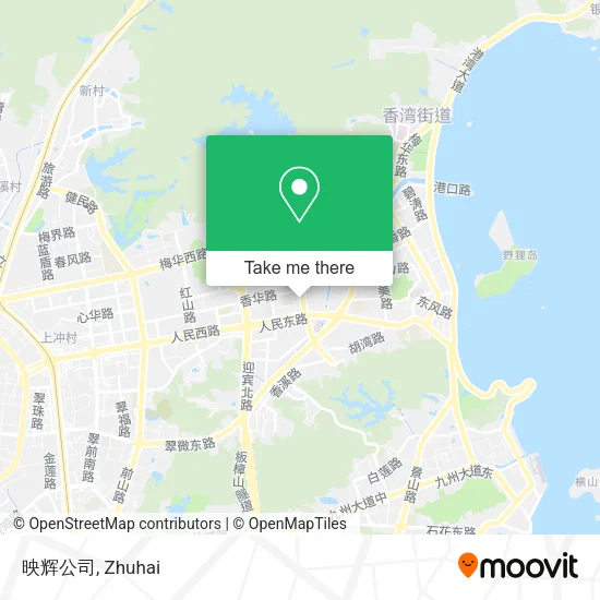映辉公司 map