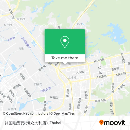 裕国融资(珠海众大利店) map