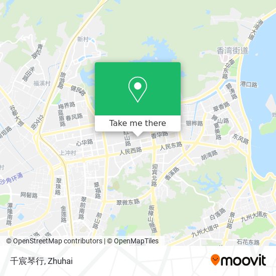 千宸琴行 map
