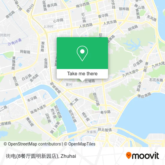 街电(8餐厅圆明新园店) map