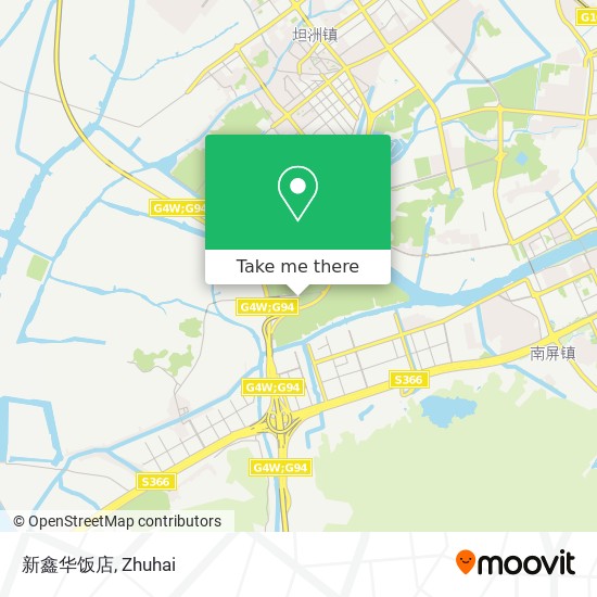 新鑫华饭店 map