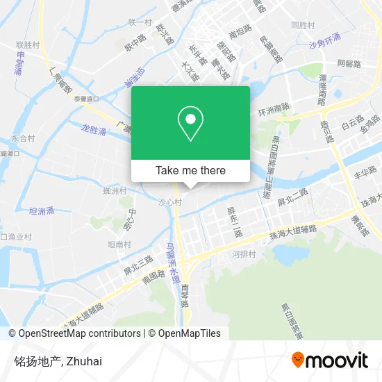 铭扬地产 map