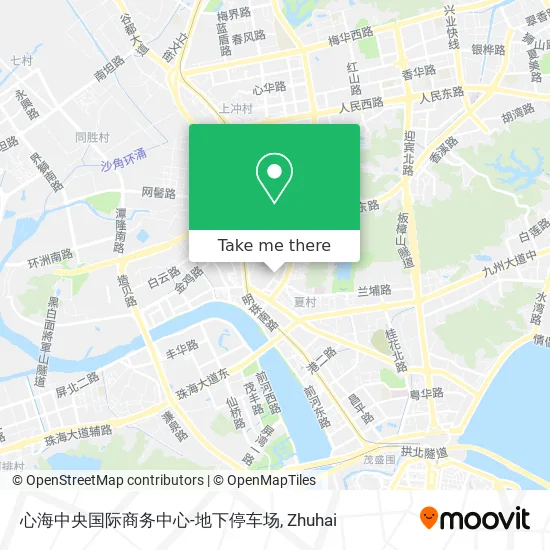 心海中央国际商务中心-地下停车场 map