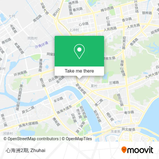 心海洲2期 map