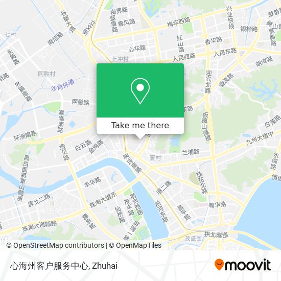 心海州客户服务中心 map
