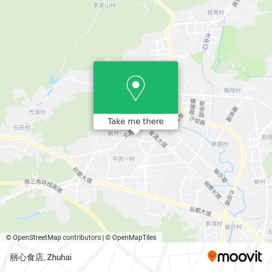 丽心食店 map