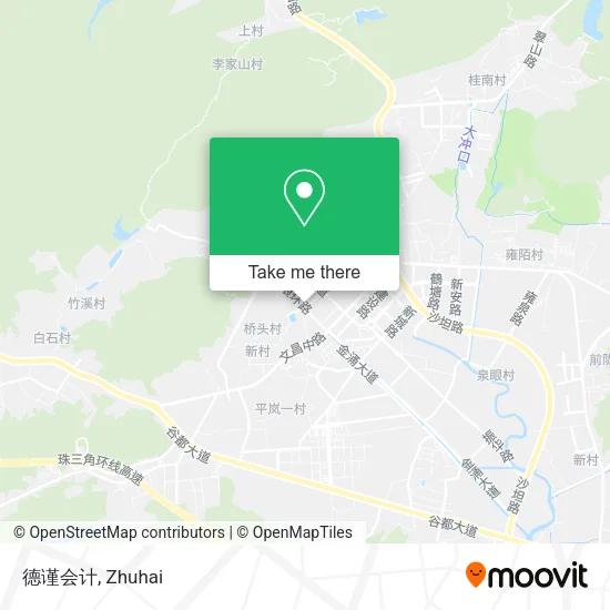 德谨会计 map