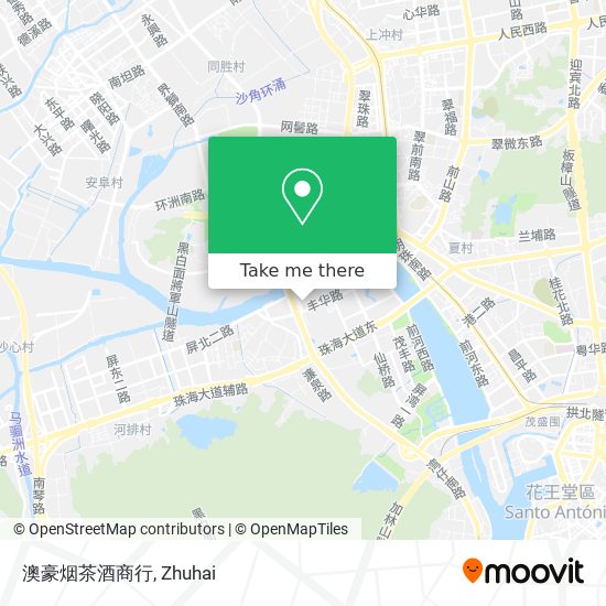 澳豪烟茶酒商行 map