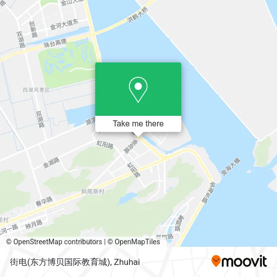 街电(东方博贝国际教育城) map