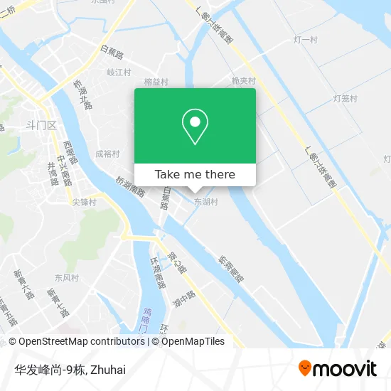 华发峰尚-9栋 map