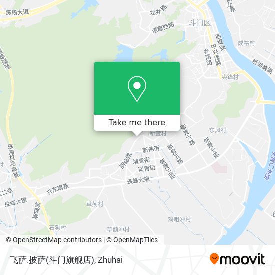 飞萨.披萨(斗门旗舰店) map