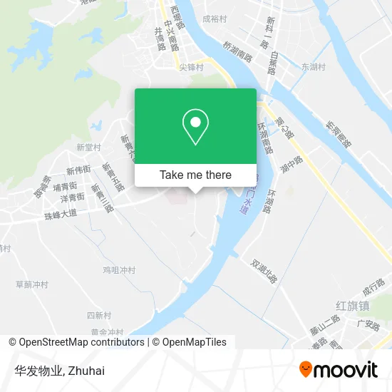华发物业 map