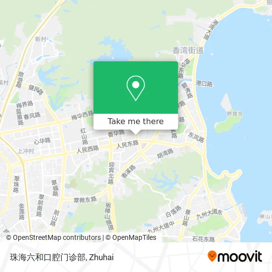珠海六和口腔门诊部 map