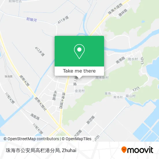 珠海市公安局高栏港分局 map