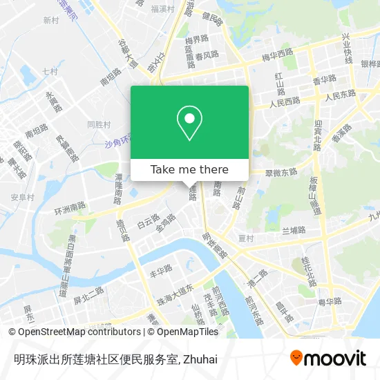 明珠派出所莲塘社区便民服务室 map