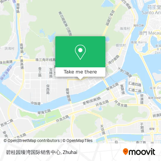 碧桂园臻湾国际销售中心 map