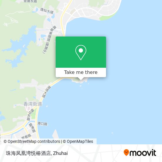 珠海凤凰湾悦椿酒店 map